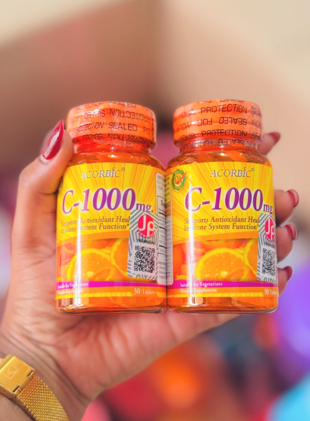 Acorbic C-1000mg Vitamin c Pills