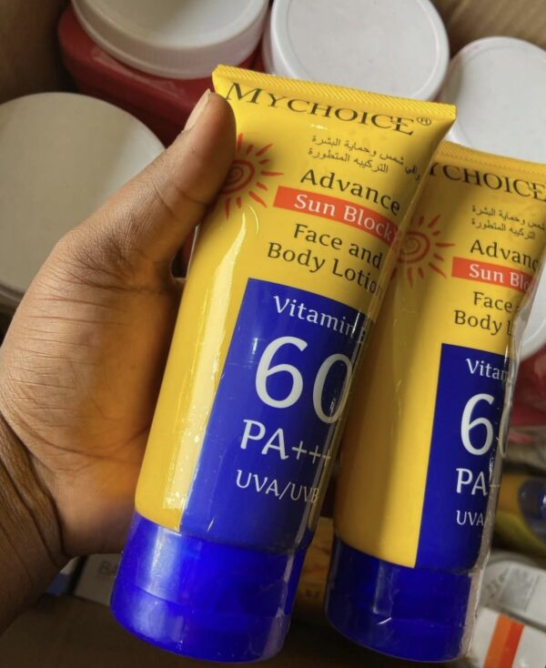 My choice advance sunscreen