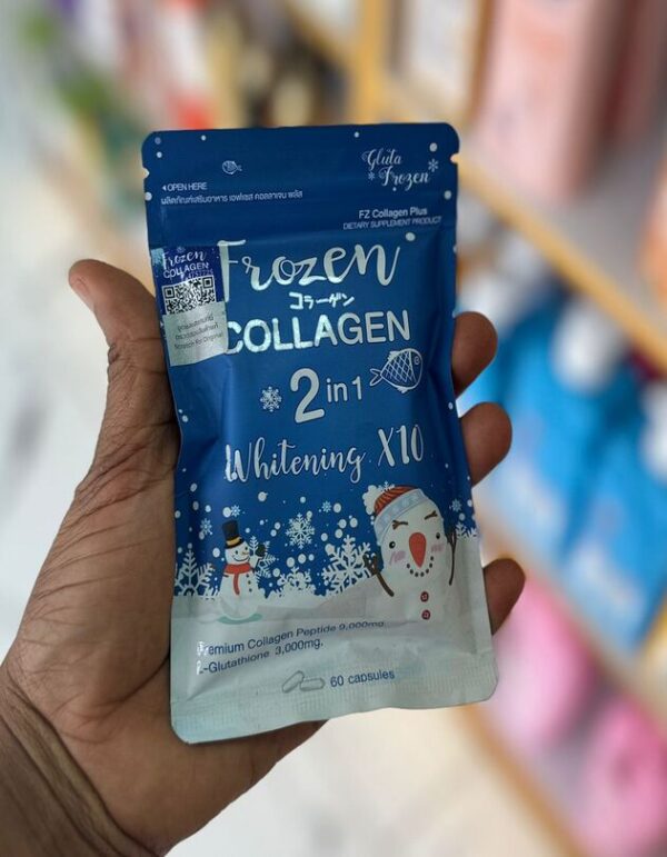 Frozen Collagen 2 IN 1 Whitening X10 CAPSULES