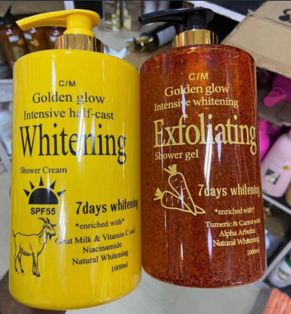 Golden Glow Intense Whitening bath