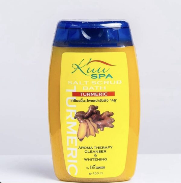 Kuu Spa Turmeric Salt Scrub