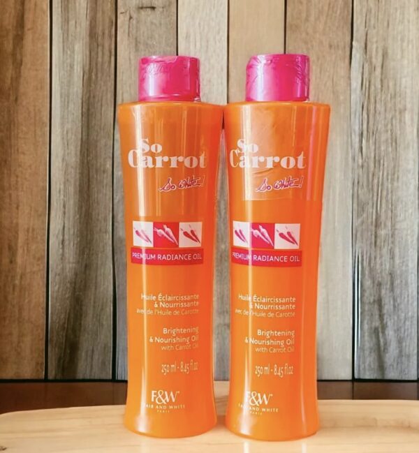 Fair and White So Carrot Brightening and Nourishing Oil 250ml / 8.4 fl oz