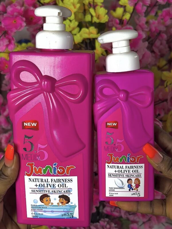 Medix 5.5 Junior Baby & Kids Lotion & Body Wash Set